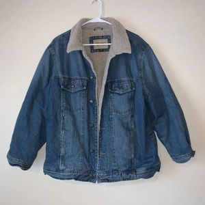 Sherpa Jean Jacket